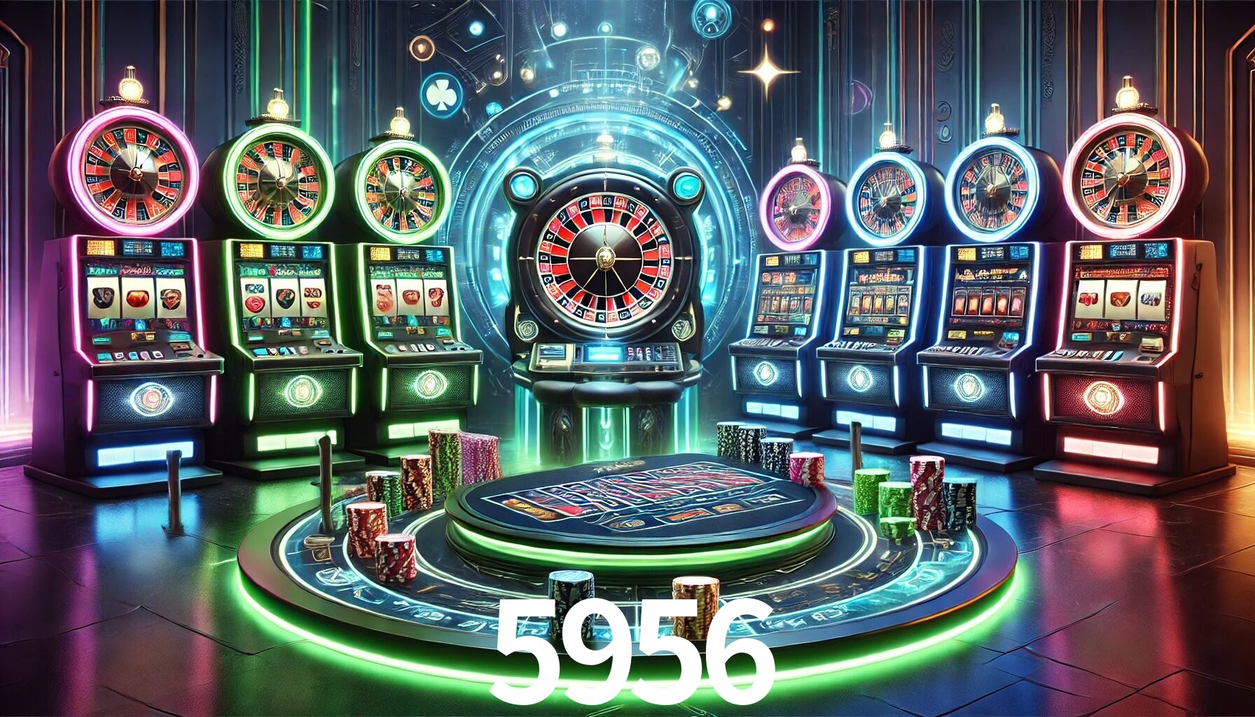 Jogos emocionantes no 5956